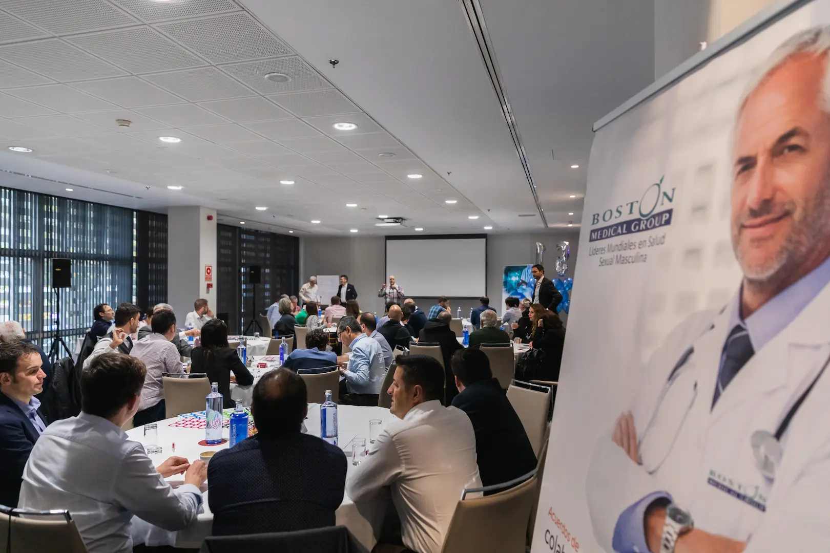 Fotografía de evento médico corporativo en Madrid