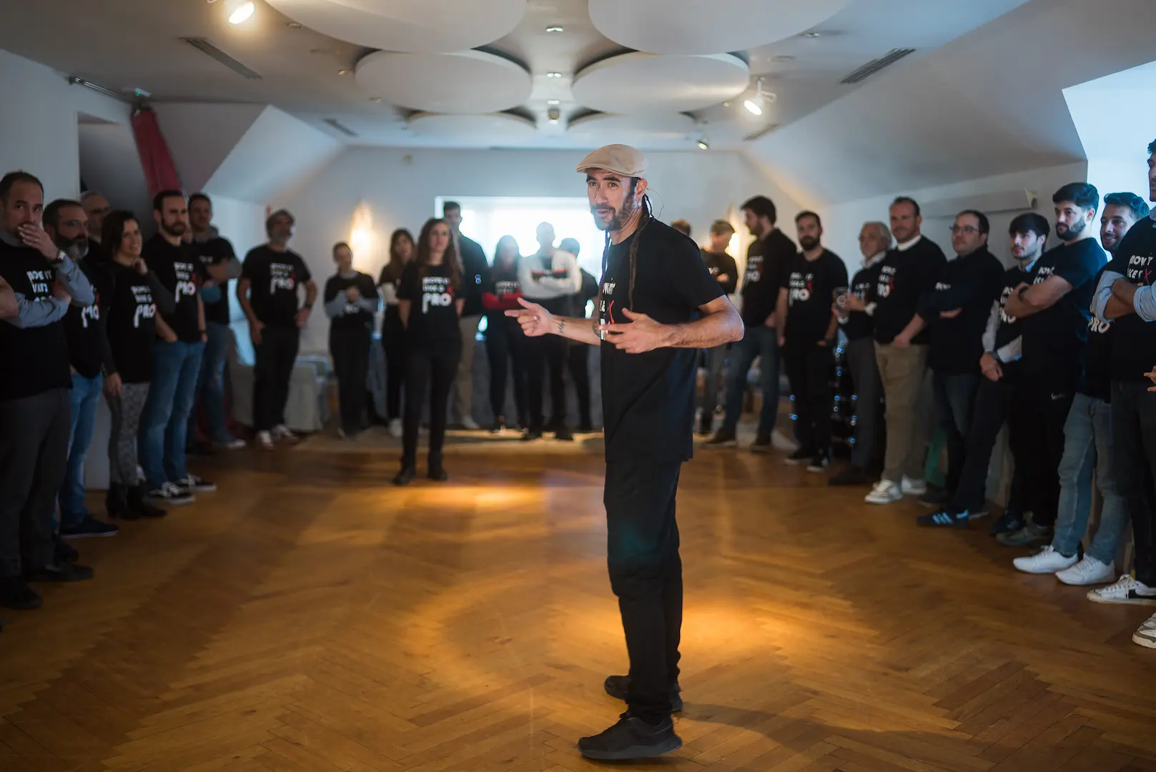 Fotografía de evento de team building en Madrid